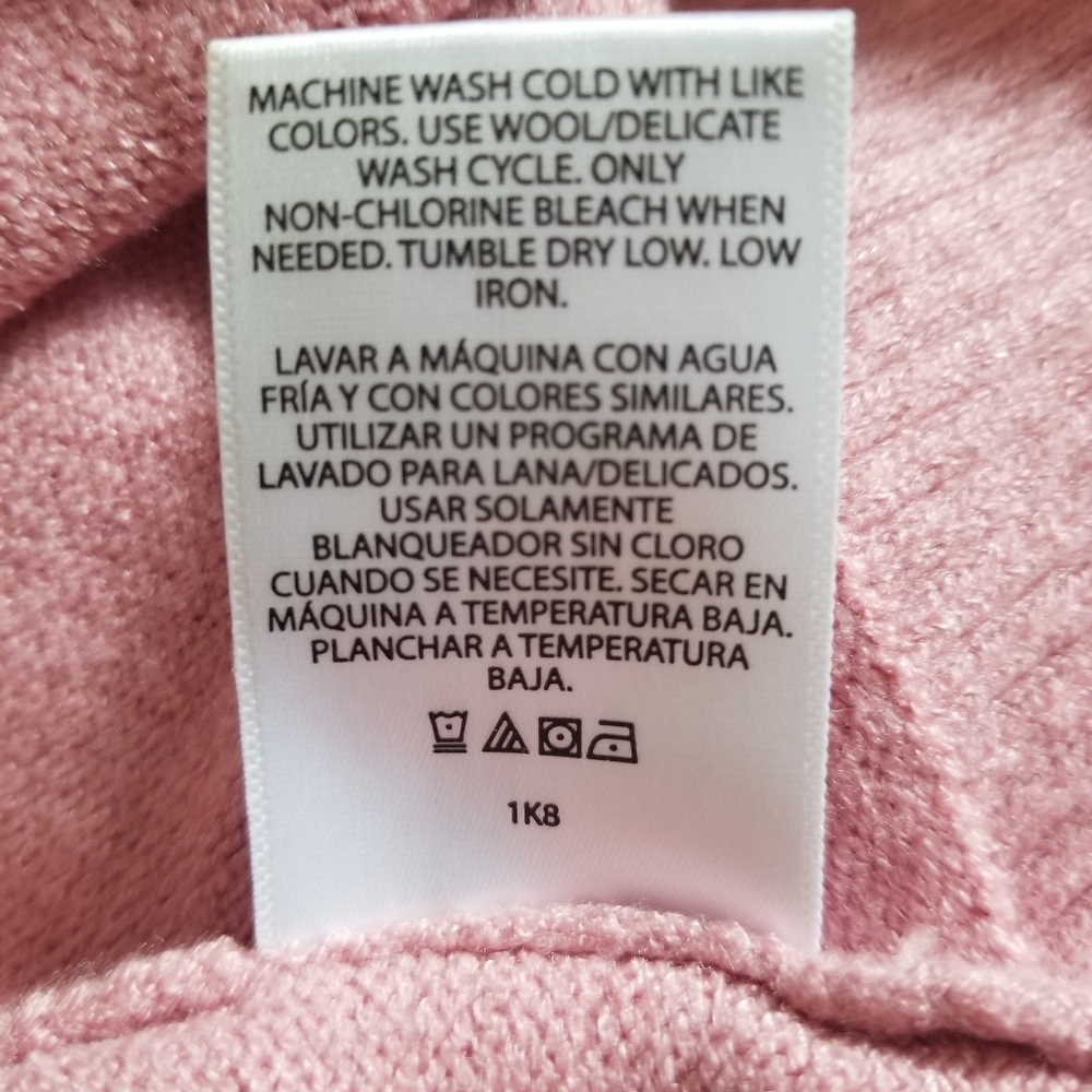 Pretty in Pink Turtleneck Tunic - size 12/14 - Picture 6 of 6